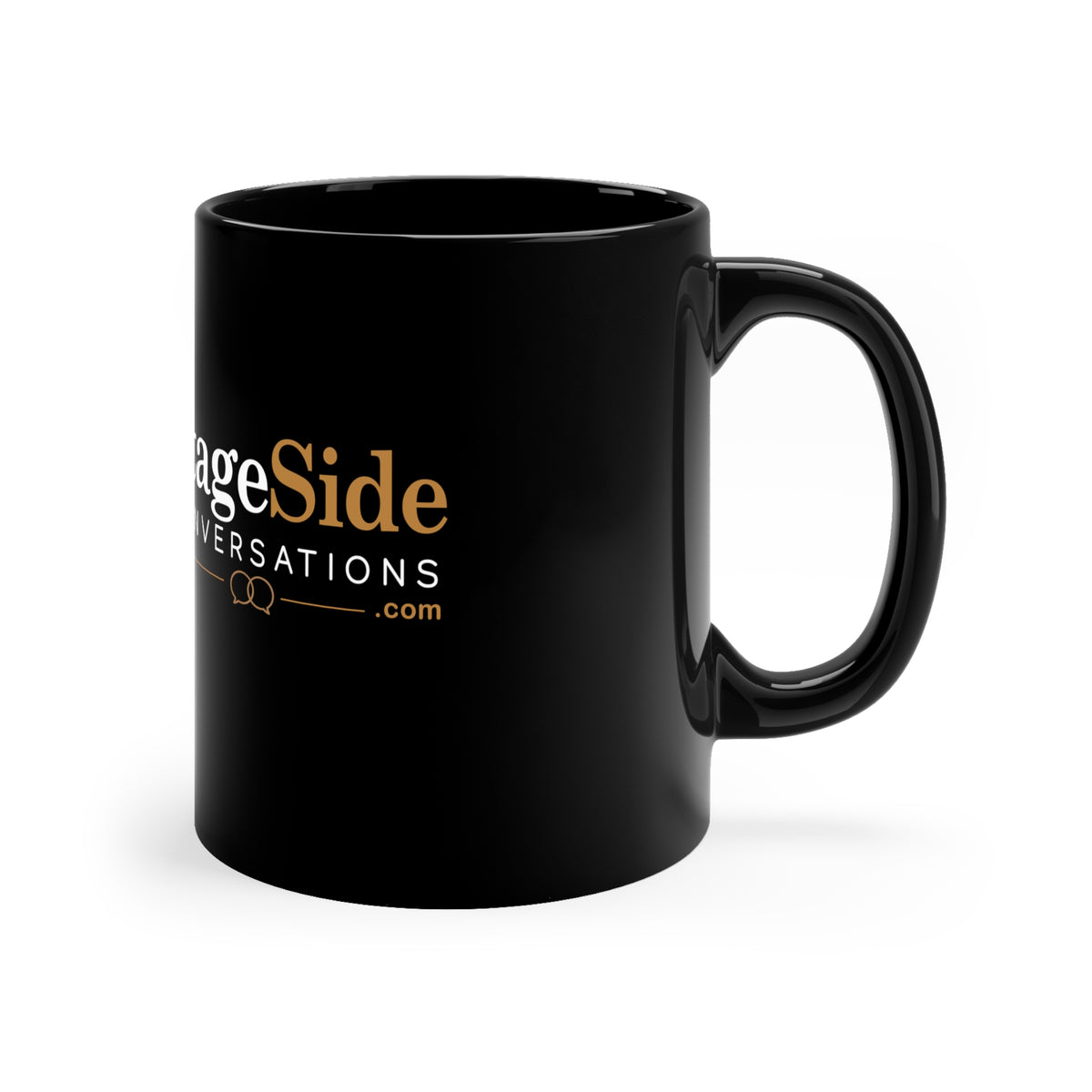 Stage Side Conversations | Conversation. Connection. Impact. Mug.